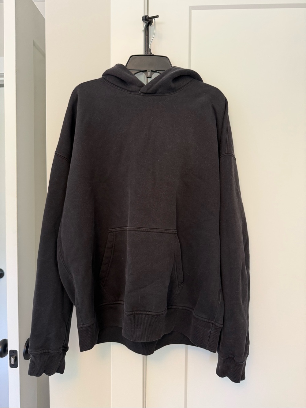Abercrombie & Fitch Black Hooded Sweatshirt